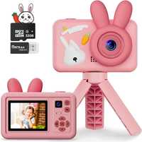 Aparat dla dzieci, kamera dla dzieci,1080P HD, SD 32 GB, Gofunly spm41
