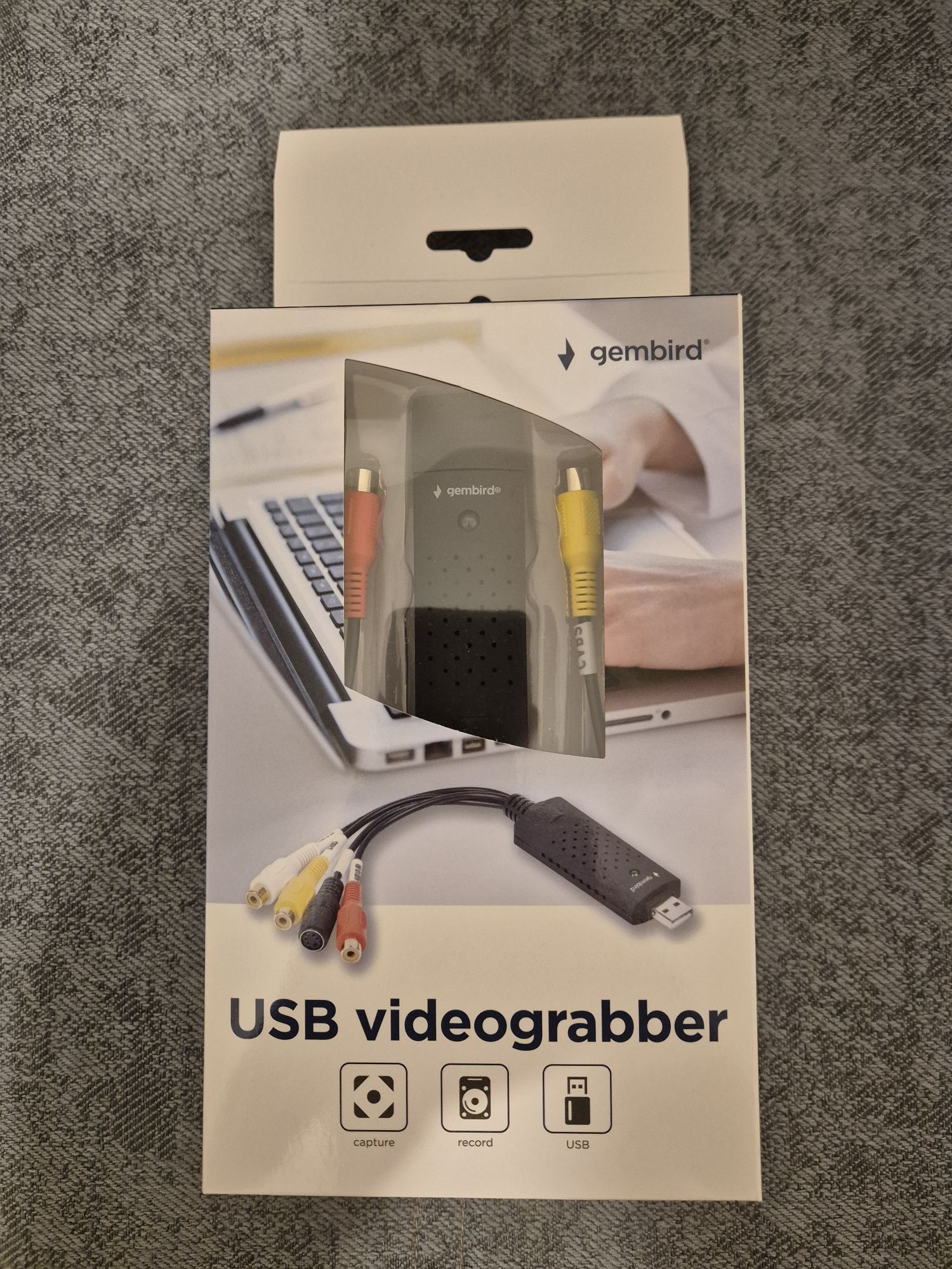 Videograbber Gembird - zgrywanie z VHS  na komputer