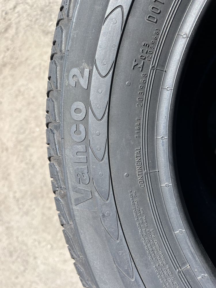 215/65 r16 c Continental Vanco 2 НОВАЯ Резина летняя