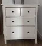 Komoda HEMNES IKEA biała 88x96