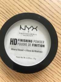 NYX High Definition Finishing Powder  puder transparentny
