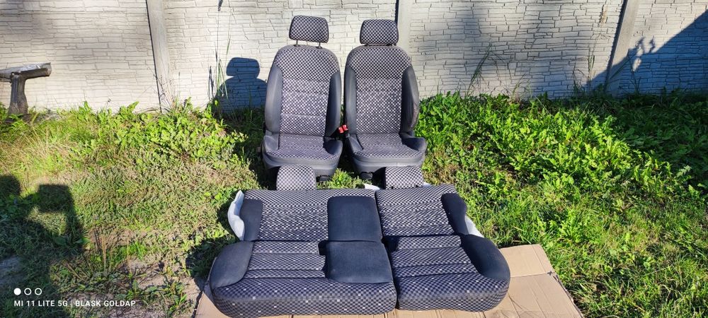 Fotele Fotel Komplet nie Grzane z Audi A3 8L 1.9 5 Drzwi 99 Gołdap