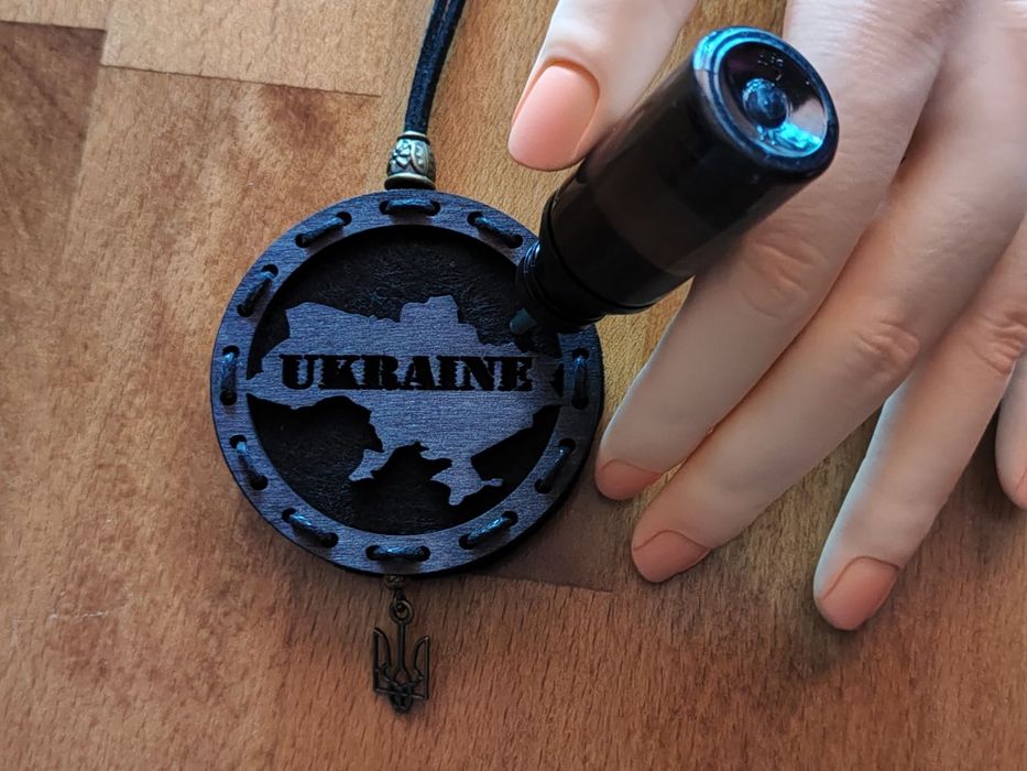 Аромамасло, ароматизатор для аромапідвіски з повсті, фетру