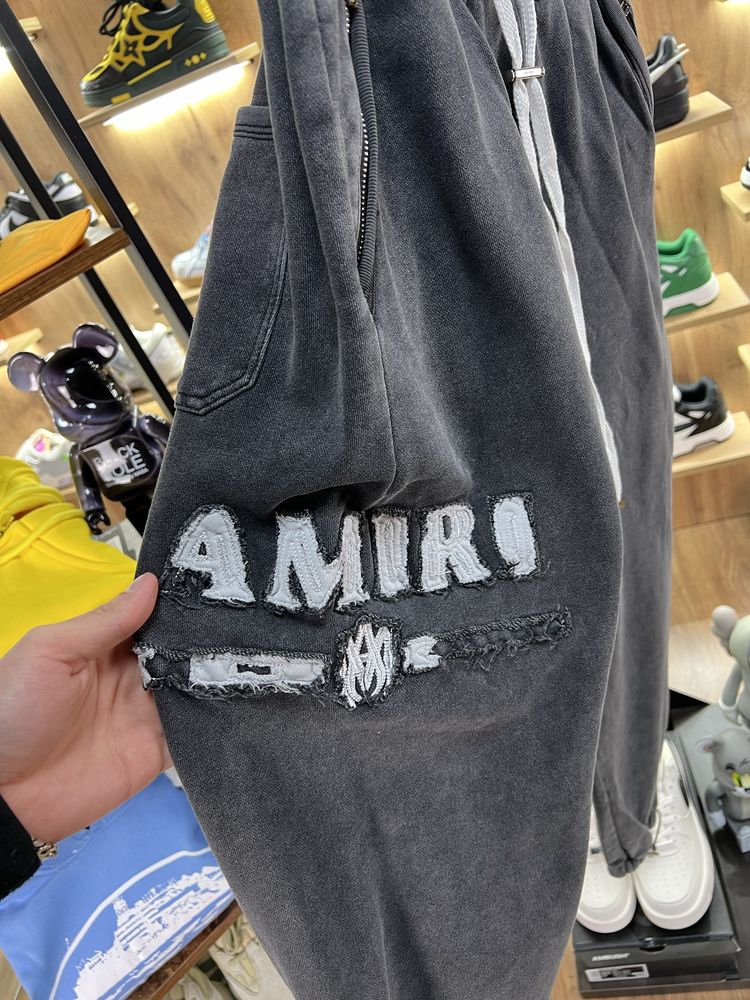 Штани Джогери AMIRI Vintage Logo Grey