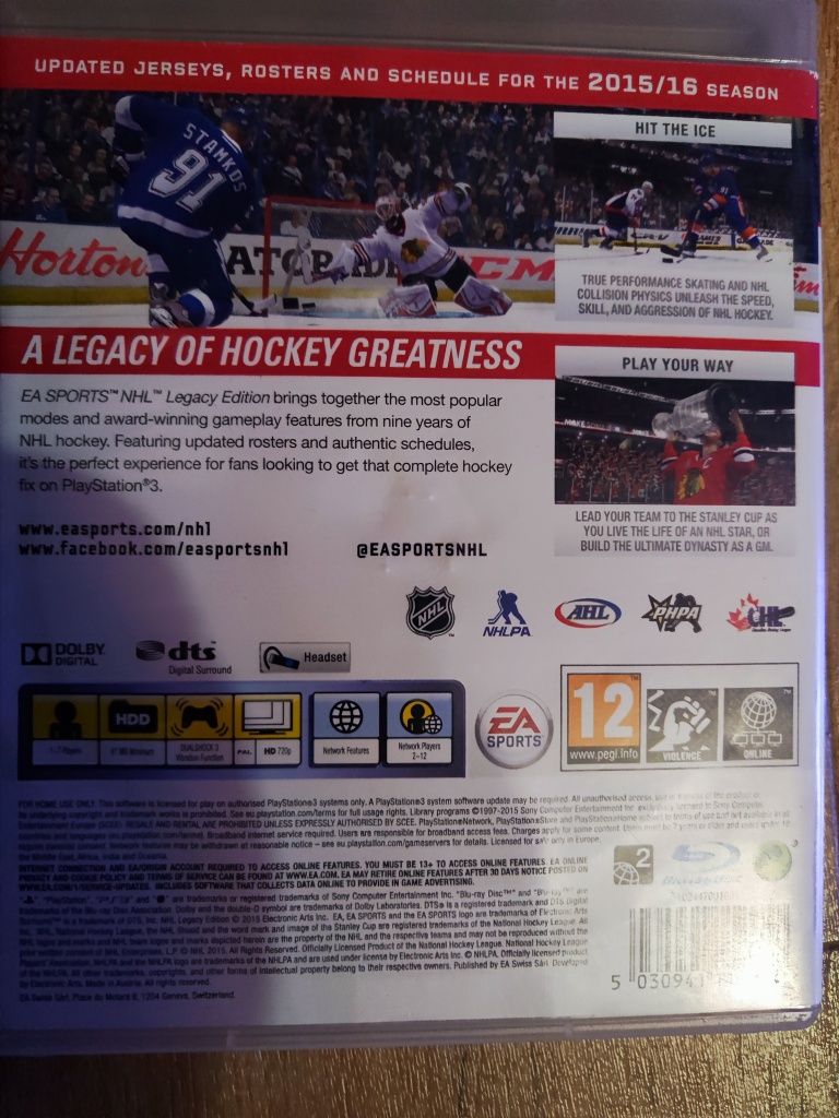 NHL Legacy Edition