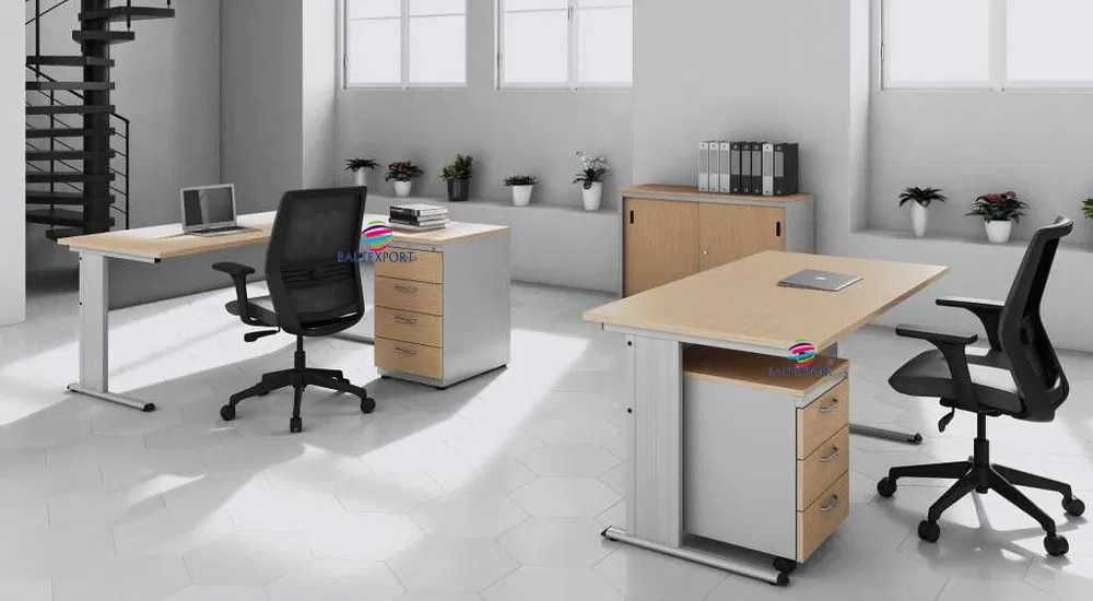 Secretária Reta / Alonga / Mesa Reunião / Bloco Gavetas Melamina NOVO