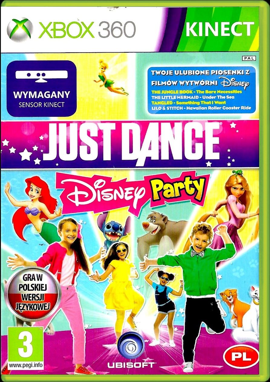 Xbox 360 Just Dance Disney Party Polskie Wydanie Po Polsku Pl szybka