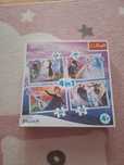 Puzzle 4w1 kraina lodu