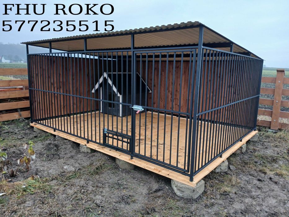 Kojec dla dużego psa,duży boks dla psów 4x3 klatka dla zwierząt