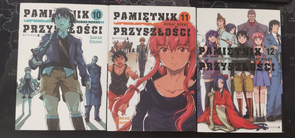 Manga Pamiętnik przyszłości/Mirai Nikki 10-12