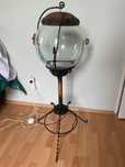 Lampa stojąca z kutego żelaza lata 70-te