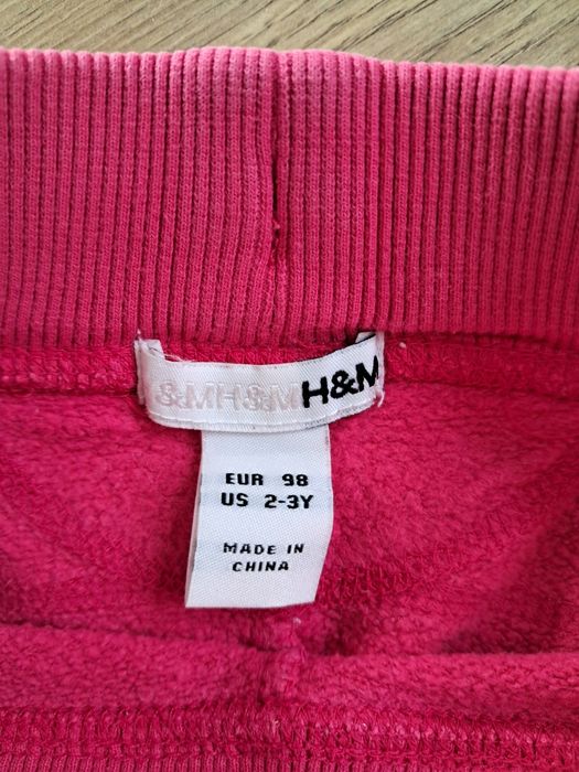 H&M 98/104 spodnie dresowe bawełna HM, 3-5 lat dresy