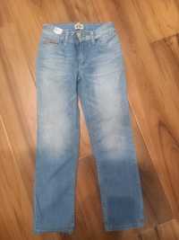 nowe jeansy Tommy Hilfiger dla dziewczynki w rozmiarze 128