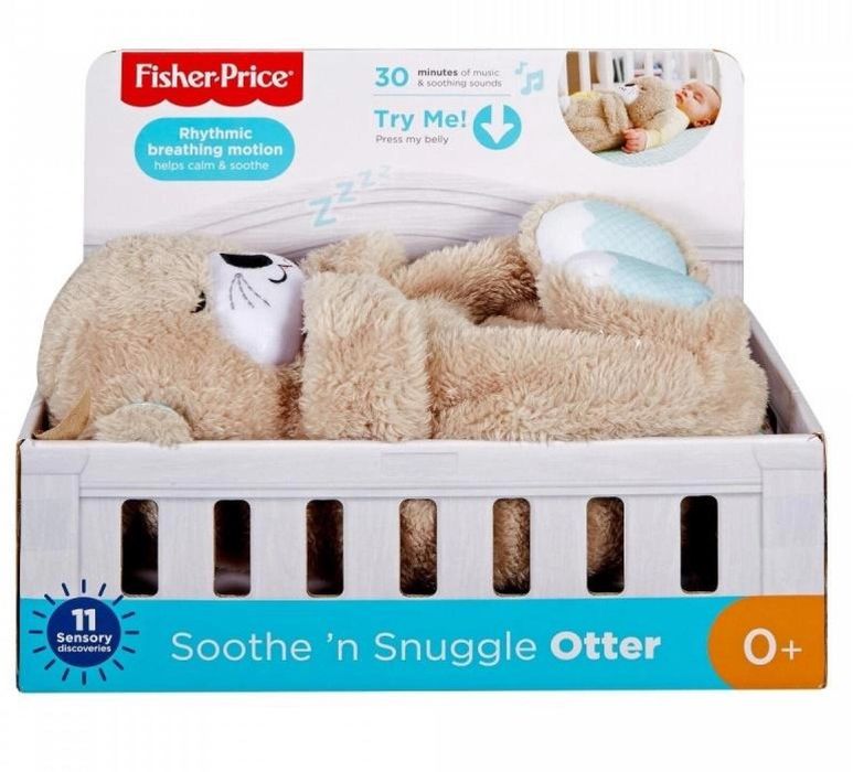 Wydra usypianka - przytulanka pudełko,28x20x14 cm