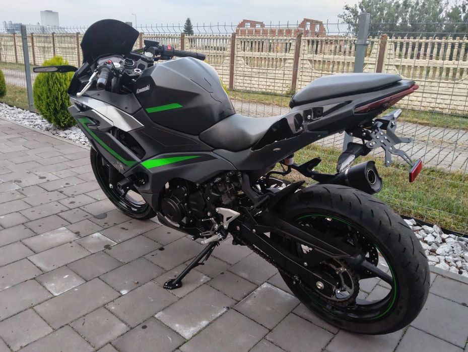 Kawasaki ninja 500 Arrow nówka niski przebieg a2 2024 transport