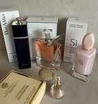 Zestaw 3 damskich perfum plus roświetlacz