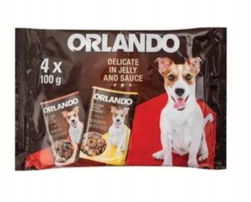 Karma dla psa 48szt mix Orlando