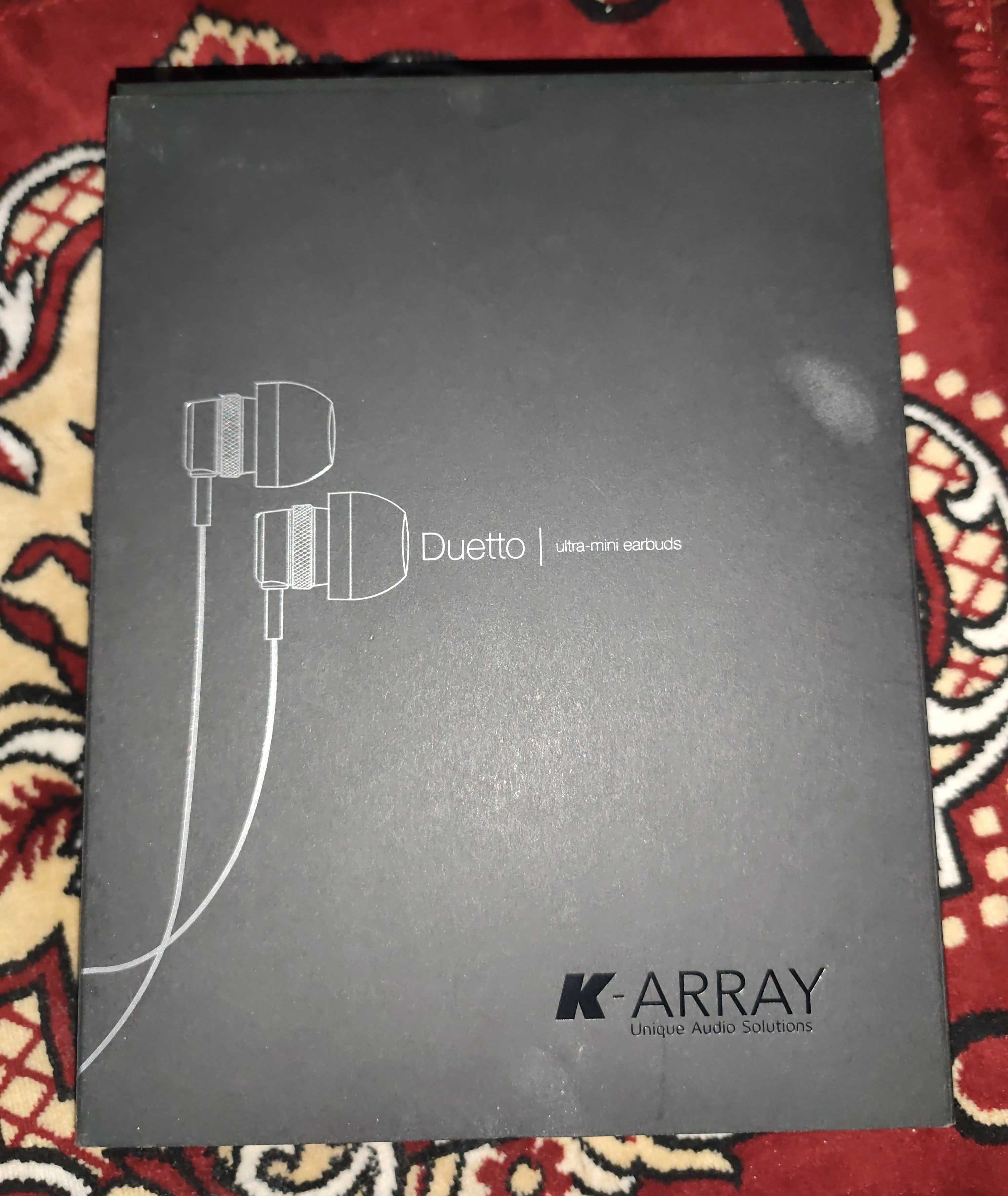 Навушники K-array Duetto-KD6T (1DD)