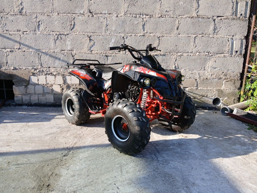Quad spalinowy 110 ccm 3+1 bieg wsteczny HAK transport dowóz pod dom