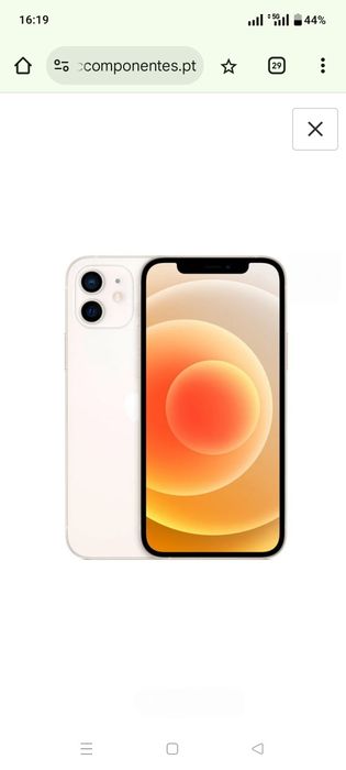 Vendo iPhone 12 Branco 256gb sem riscos