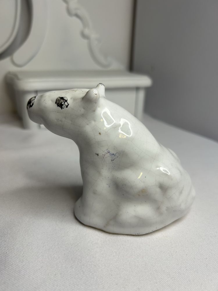 Stara ceramiczna figurka niedźwiedź nr.6617