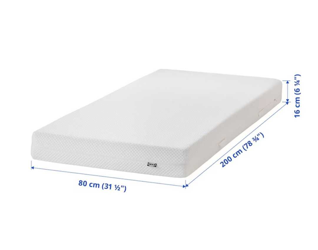 Cama de Solteiro com Colchão