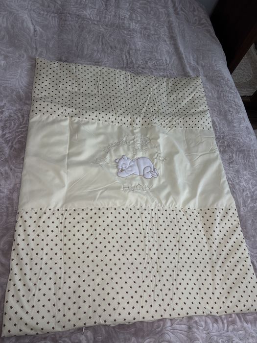 Набір в дитяче ліжечко новий підходить як для дівчинки та хлопчика