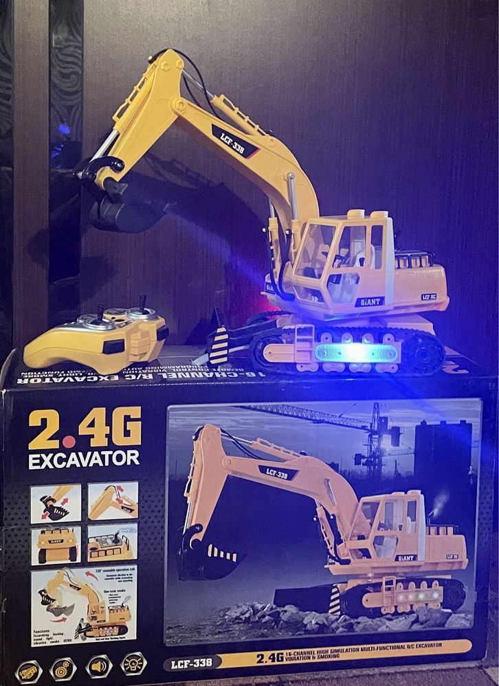 Экскаватор LCF - 338 Excavator на радиоуправлении