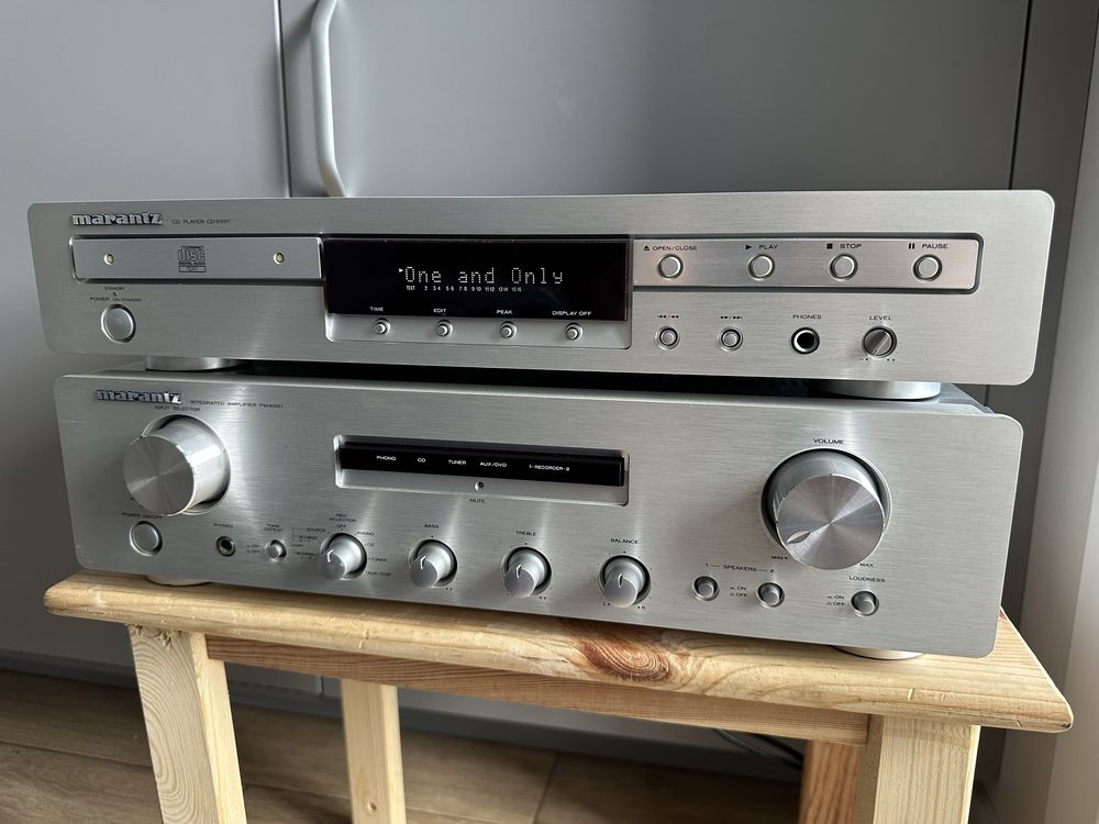 KEF iQ5 ( Marantz PM4001 + Marantz CD5001 )