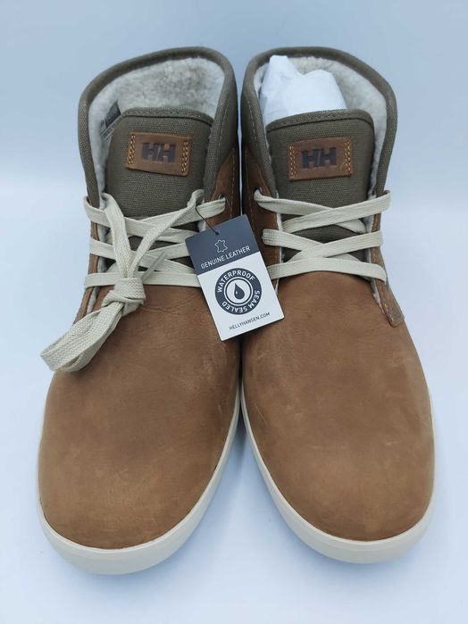 NOWE botki hh Helly hansen geron skorzane brązowe trzewiki rozmiar 46