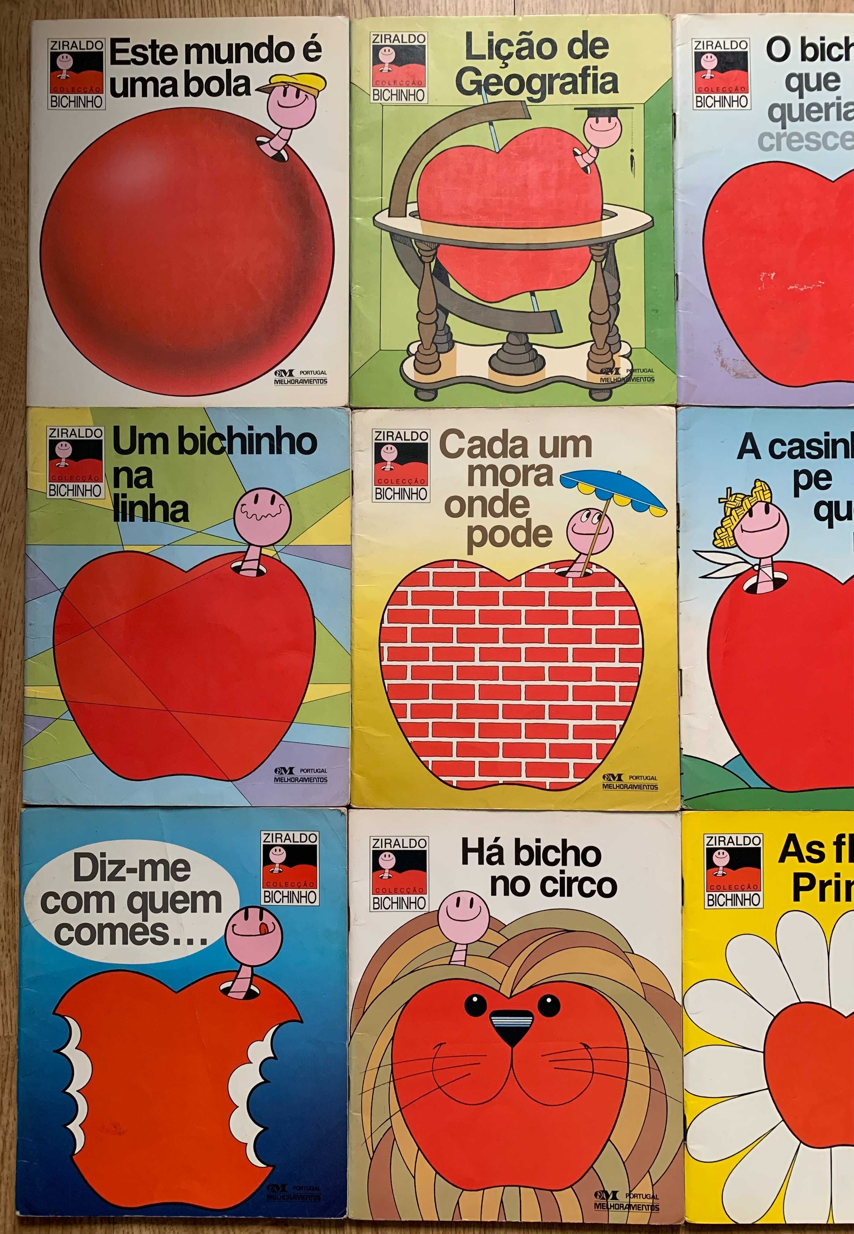 Colecção Ziraldo Bichinho [títulos na descrição]