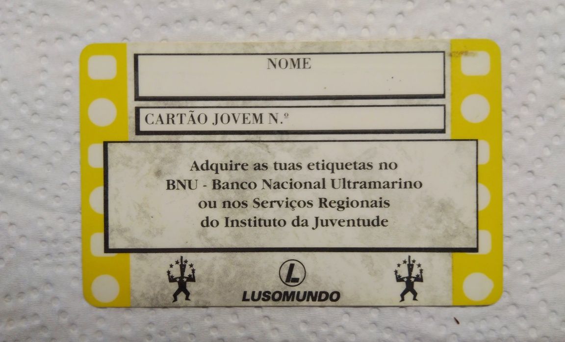 Cartão Jovem - Cinemas