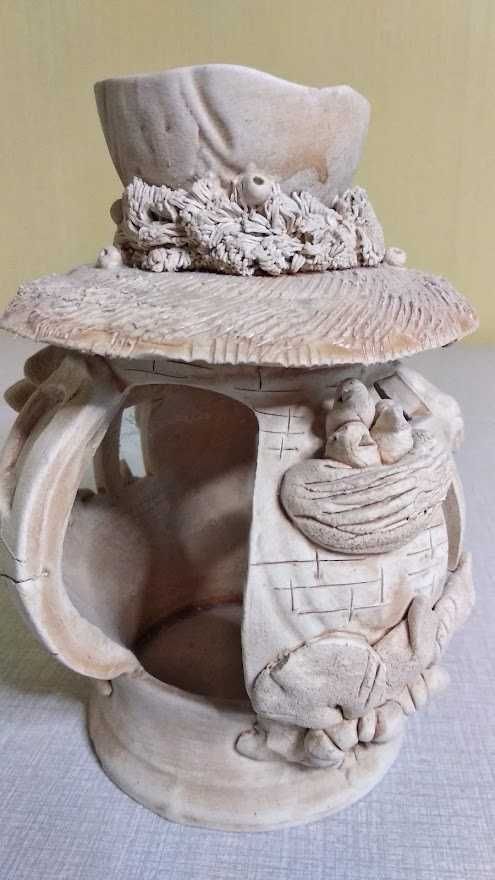 Аромолампа керамика "Українська хата"