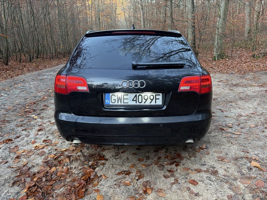 Audi a6 3xsline 240km quattro 2008 kamera el fotele