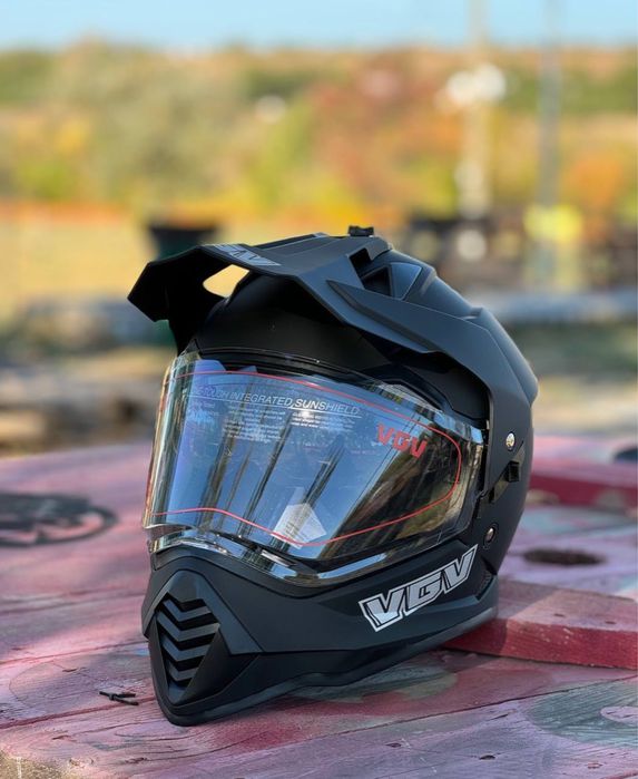 Кроссовый мото шлем VGV размер М