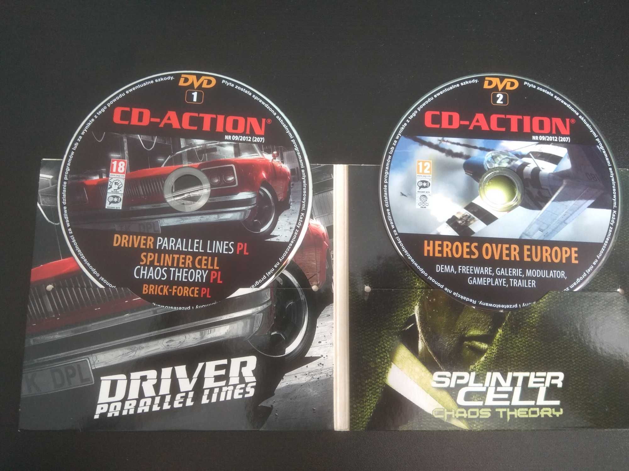 Gry PC Driver Parallel Lines, Heroes Over Europe,Splinter Cell Chaos T