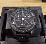 *NOVO* Omega x Swatch Mission to the Moonphase New Moon Preto (42mm)