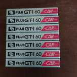 Cassetes audio novas seladas Fuji GT-I 60 pack de 7