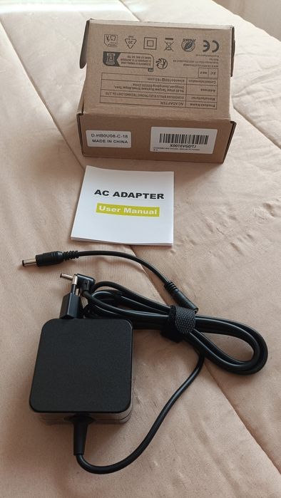 Adaptador novo, na caixa