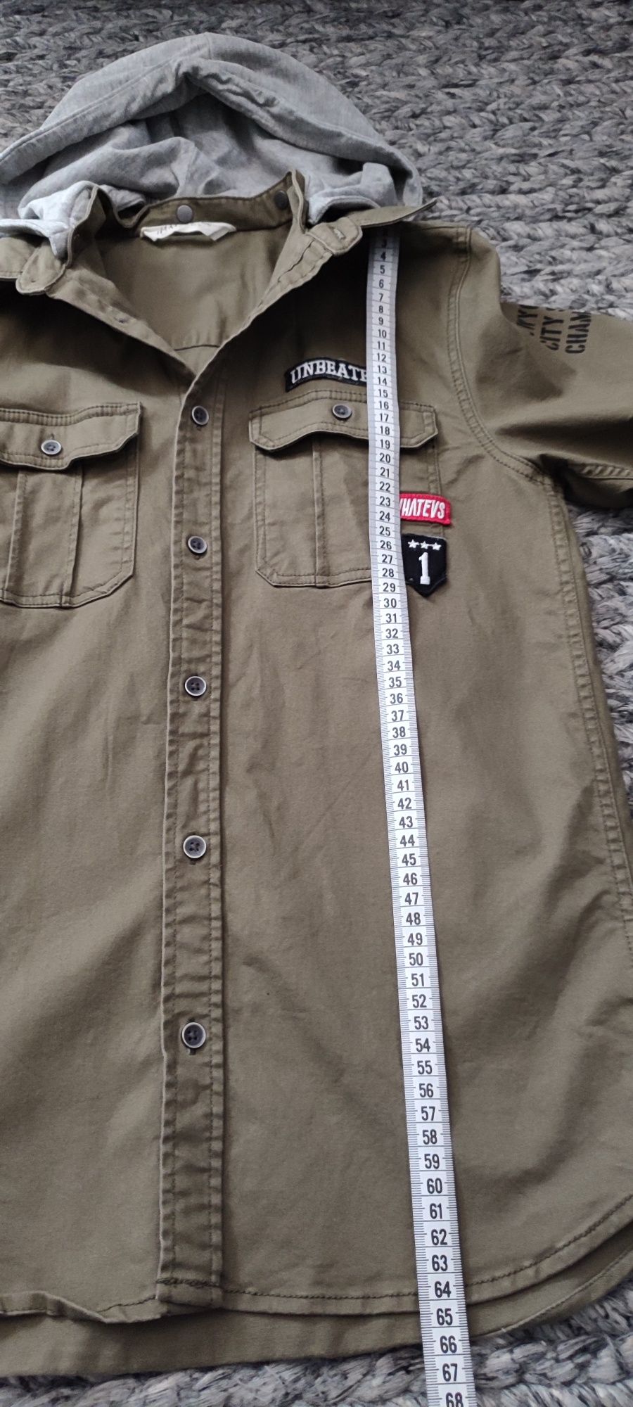 Koszula wojskowa, bluza militarna dla chłopca, H&M, rozm. 164