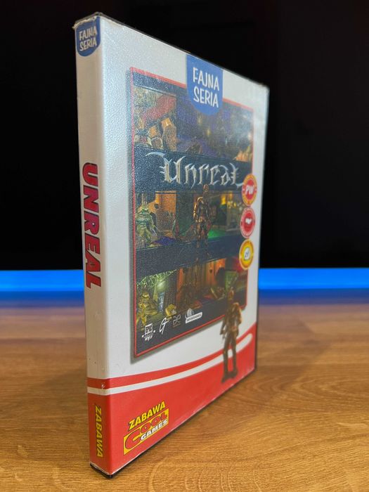 Unreal 1 gra UNIKAT (PC PL 1998) polskie wydanie COOL GAMES EPIC