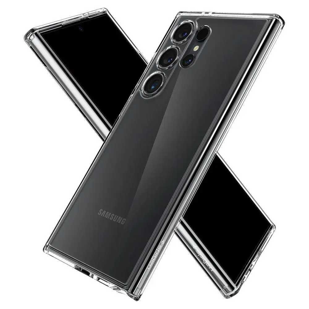 Чехол Spigen Ultra Hybrid для Samsung Galaxy S24 Ultra Crystal Clear