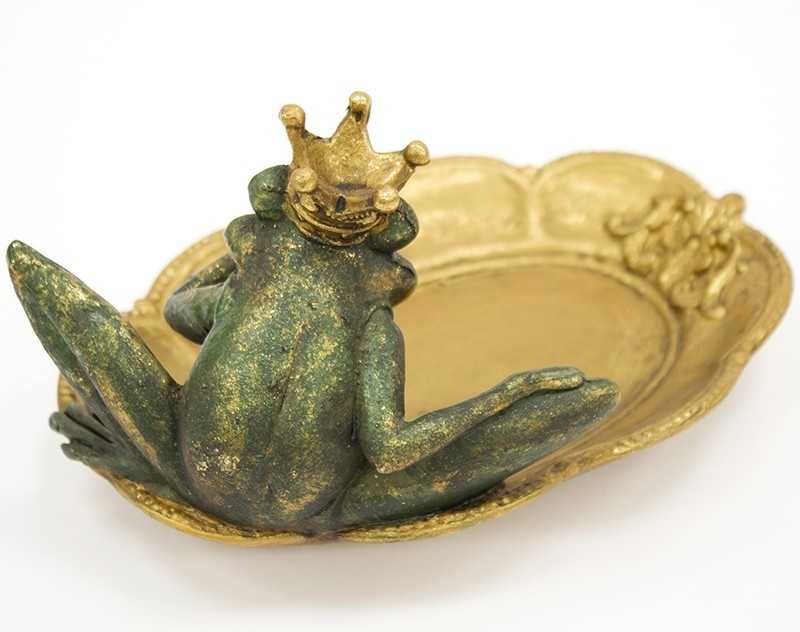 Żaba z tacką dekoracyjną