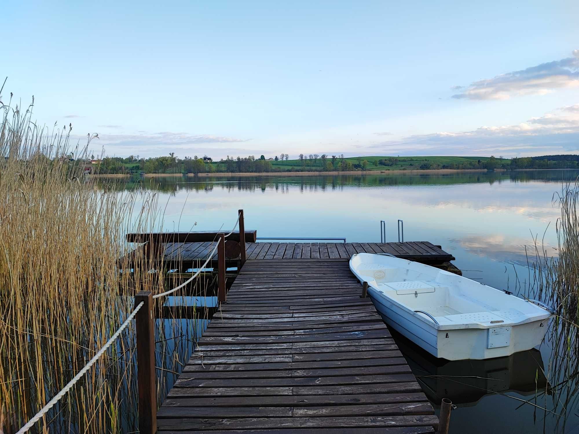 Domek letniskowy nr 3, jezioro, mazury, bania, Skarlin, nocleg