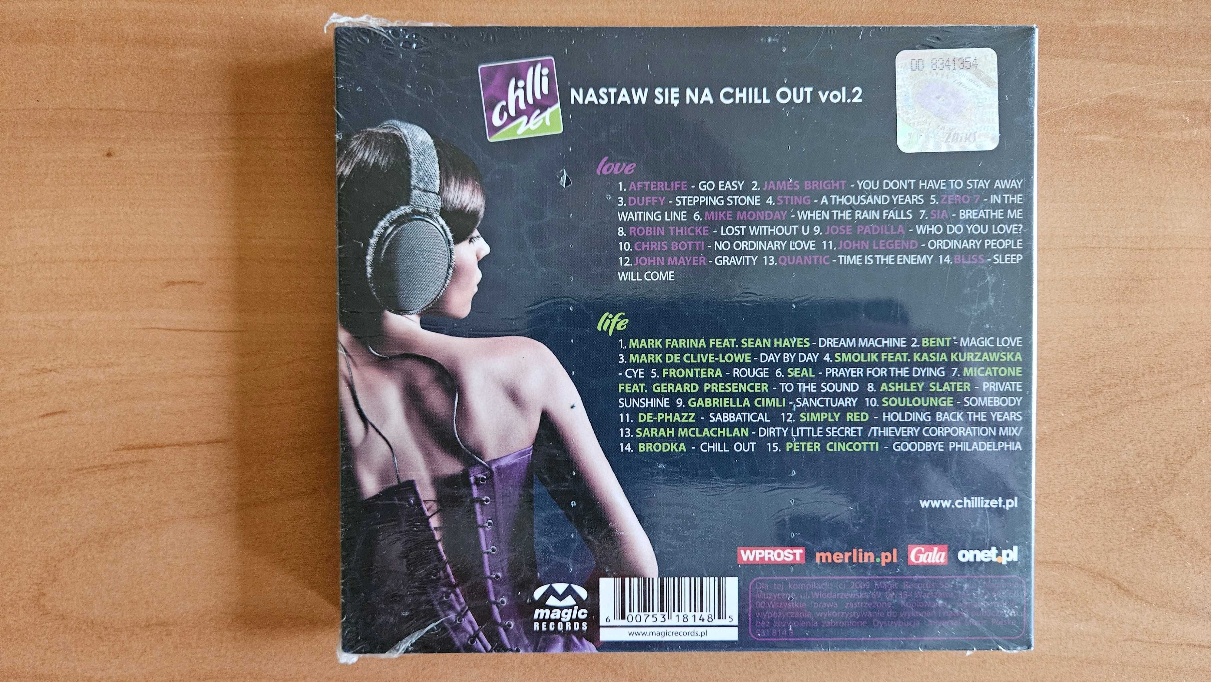 NOWE ZAFOLIOWANE - Nastaw się na Chill Out Vol. 2 [2CD]