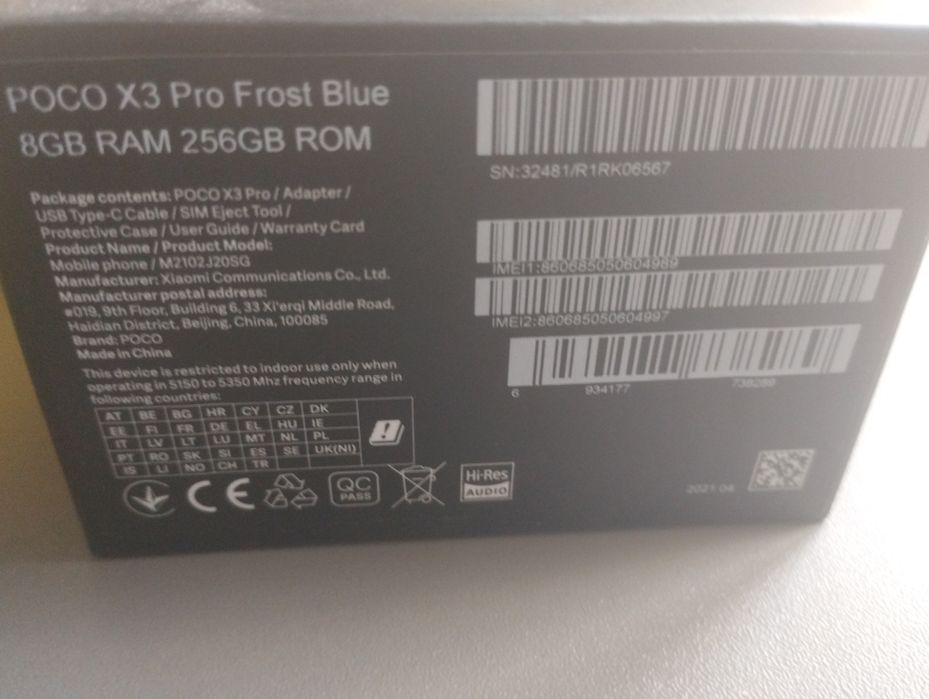 Poco X3 Pro 8/256