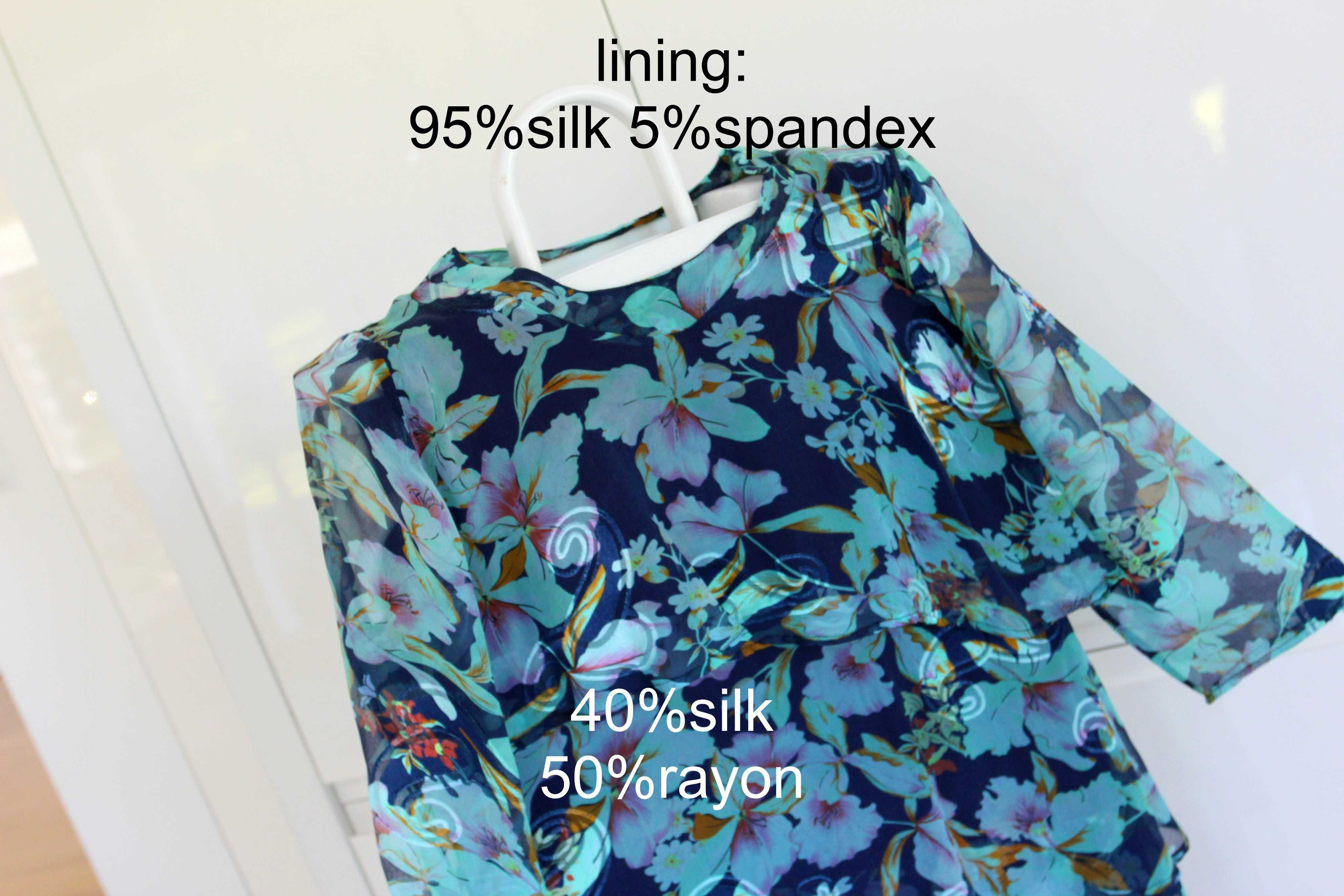 Jedwabna sukienka bez wad, Tone Barker SILK, S