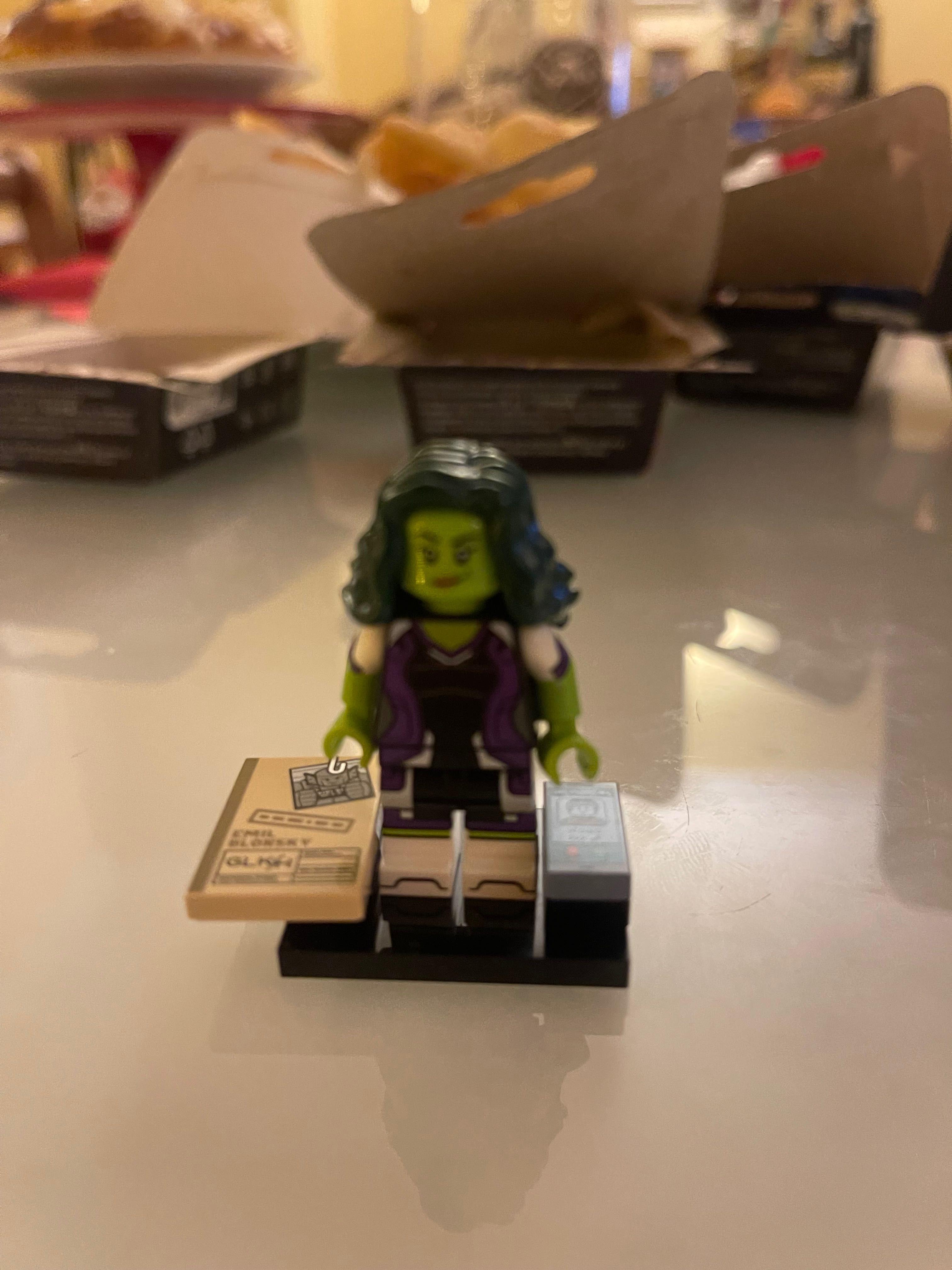 Lego She Hulk Marvel minifigures series 2