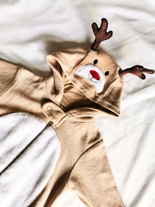 Pajacyk Renifer jnowy 56-62 cm M&S