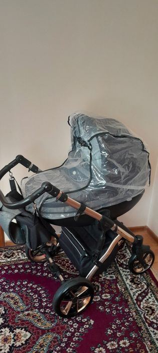 Дитяча коляска baby merc faster style 3 в 1 в чудовому стані